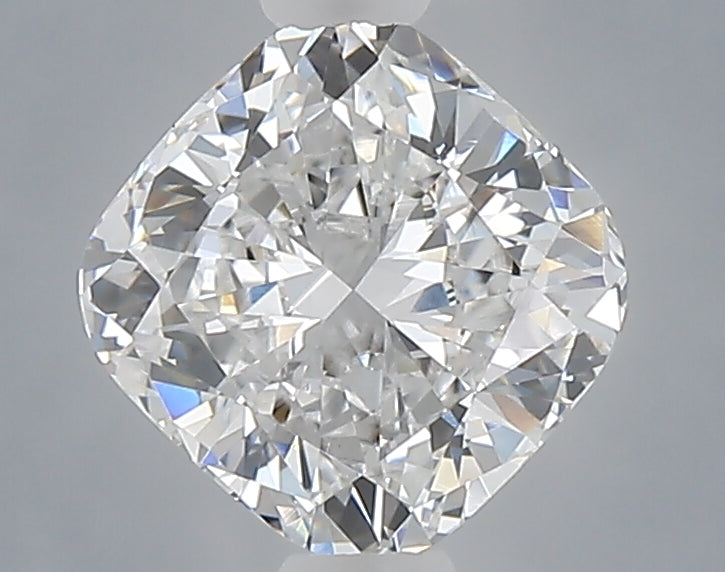 1.09 carat cushion lab grown diamond D color VVS2 clarity