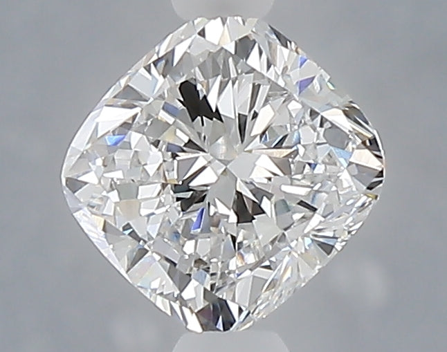 1.10 carat cushion lab grown diamond D color VVS2 clarity