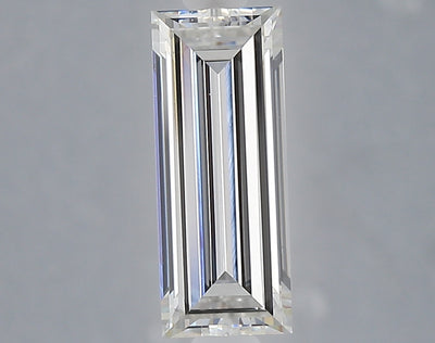 1.04 carat baguette lab grown diamond E color VVS2 clarity