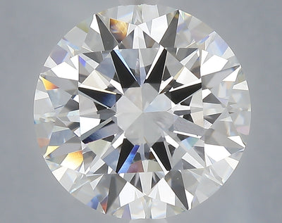 6.00 carat round lab grown diamond E color VS1 clarity