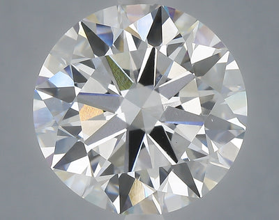 6.04 carat round lab grown diamond E color VS1 clarity