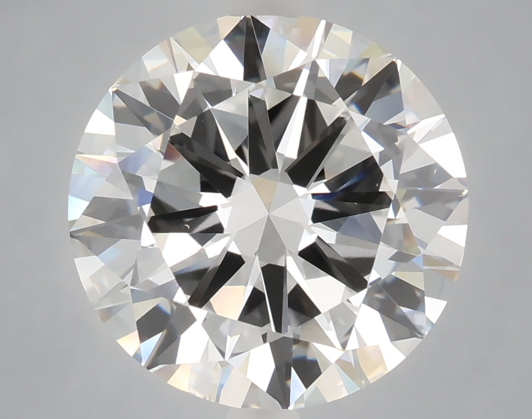 6.00 carat round lab grown diamond E color VS1 clarity
