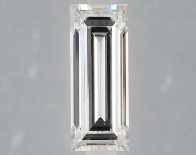 1.01 carat baguette lab grown diamond E color VVS2 clarity