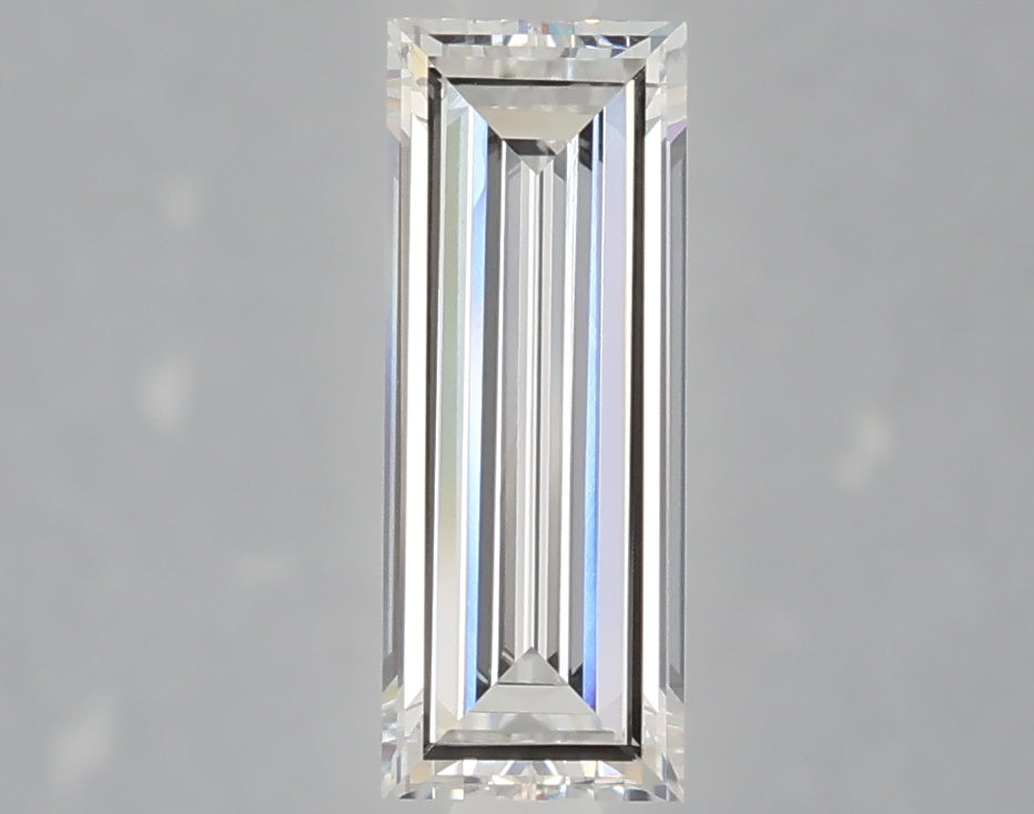 1.04 carat baguette lab grown diamond E color VVS2 clarity
