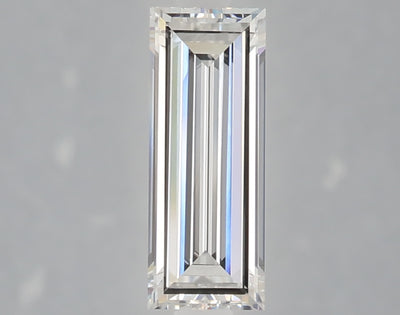 1.04 carat baguette lab grown diamond E color VVS2 clarity