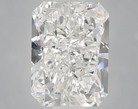1.04 carat radiant lab grown diamond E color VVS2 clarity