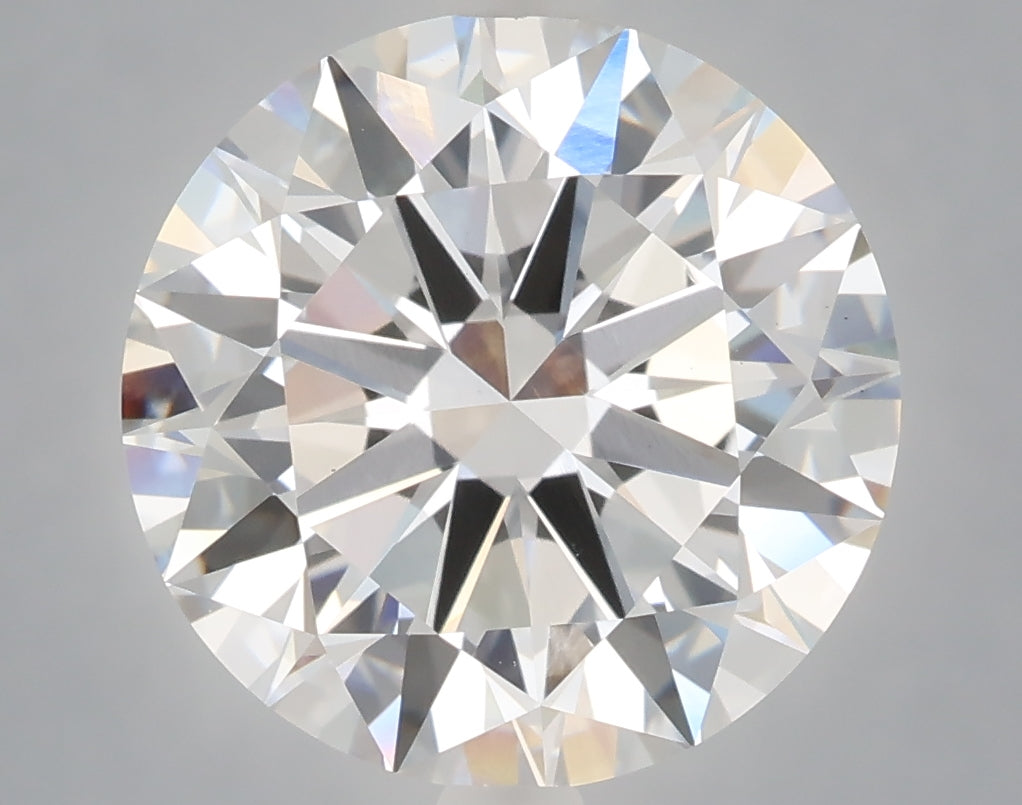 6.05 carat round lab grown diamond E color VS1 clarity