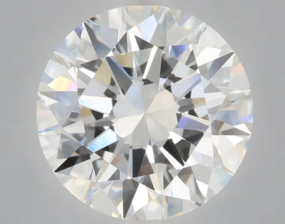 6.01 carat round lab grown diamond E color VS1 clarity