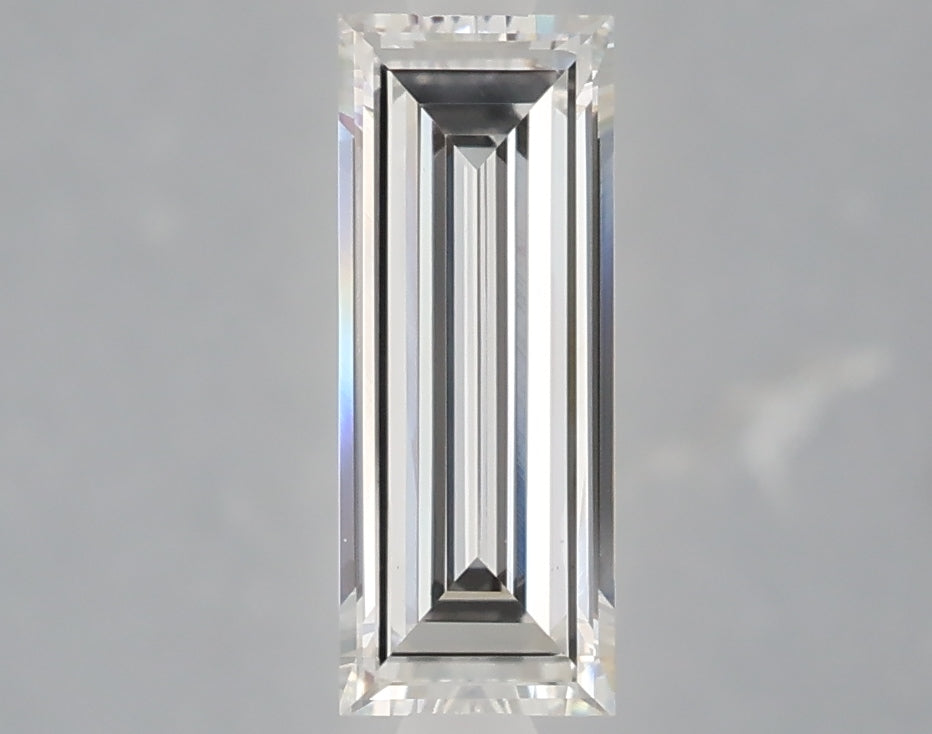 1.01 carat baguette lab grown diamond E color VVS2 clarity