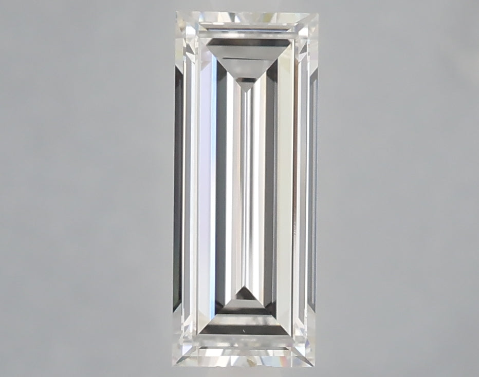 1.04 carat baguette lab grown diamond E color VVS2 clarity