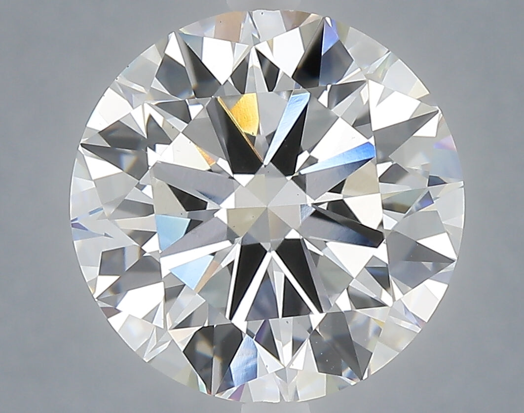6.00 carat round lab grown diamond E color VS1 clarity
