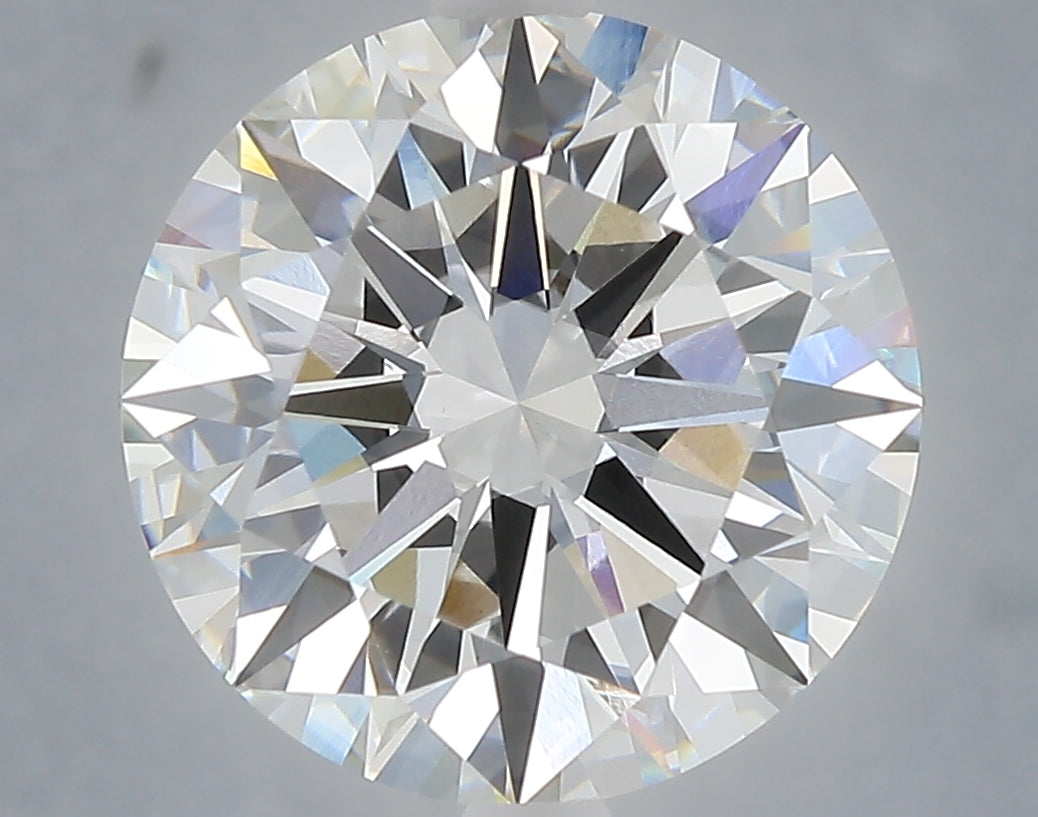 6.01 carat round lab grown diamond E color VS1 clarity