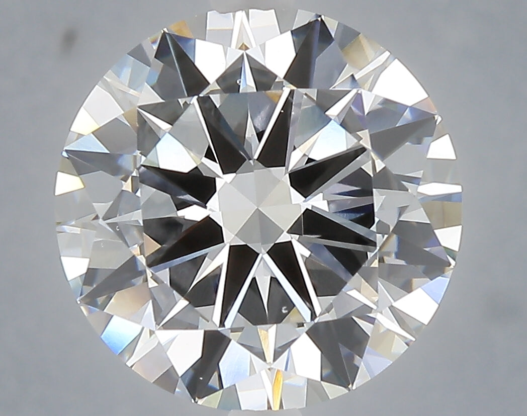 6.00 carat round lab grown diamond E color VS1 clarity