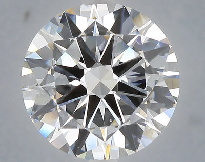 6.00 carat round lab grown diamond E color VS1 clarity