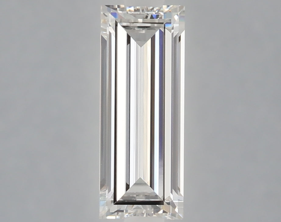 1.04 carat baguette lab grown diamond E color VVS2 clarity