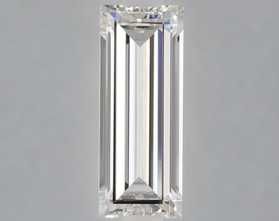 1.04 carat baguette lab grown diamond E color VVS2 clarity