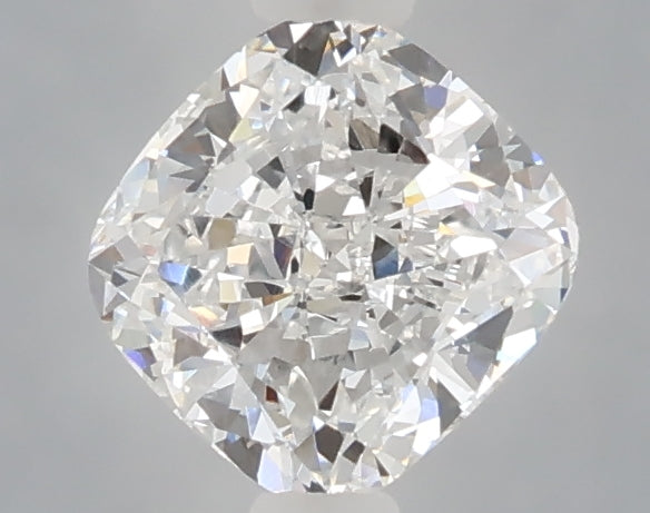 1.03 carat cushion lab grown diamond E color VVS2 clarity