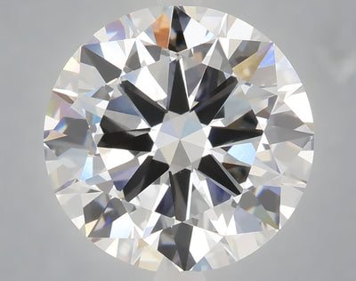 5.58 carat round lab grown diamond E color VS1 clarity