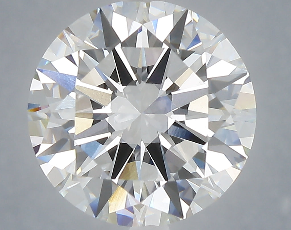 6.00 carat round lab grown diamond F color VS1 clarity
