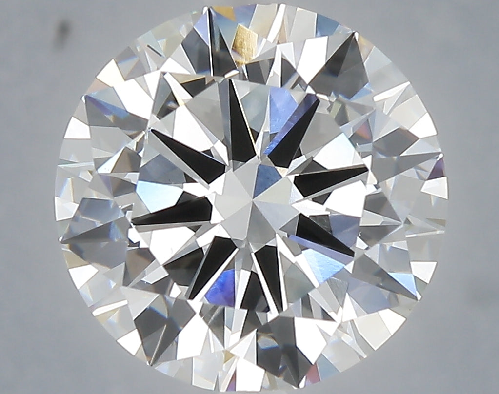 6.01 carat round lab grown diamond E color VS1 clarity