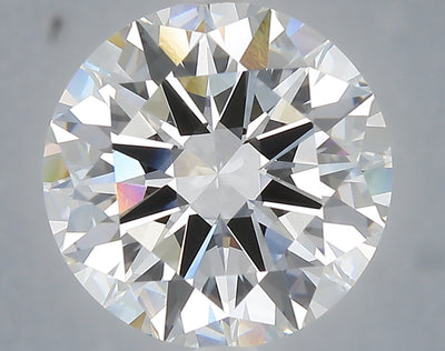 6.01 carat round lab grown diamond E color VVS2 clarity