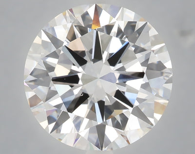6.01 carat round lab grown diamond E color VS1 clarity