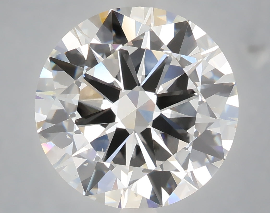 6.00 carat round lab grown diamond E color VS1 clarity