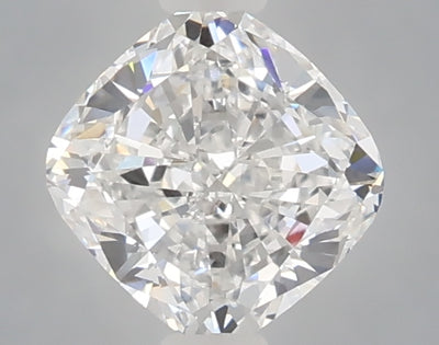 1.06 carat cushion lab grown diamond E color VVS2 clarity