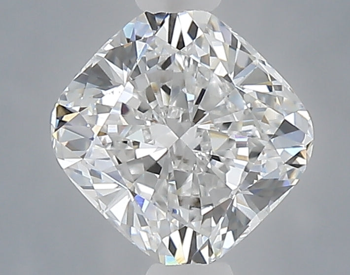 1.01 carat cushion lab grown diamond E color VVS2 clarity