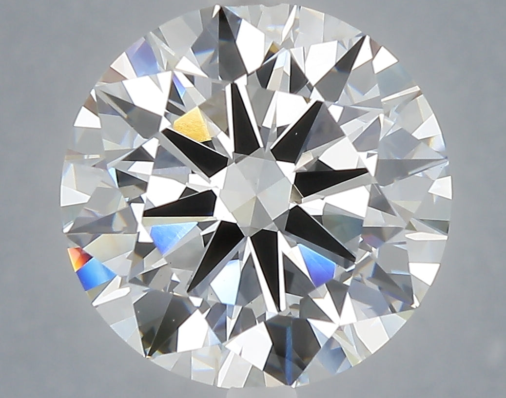 6.01 carat round lab grown diamond F color VS1 clarity