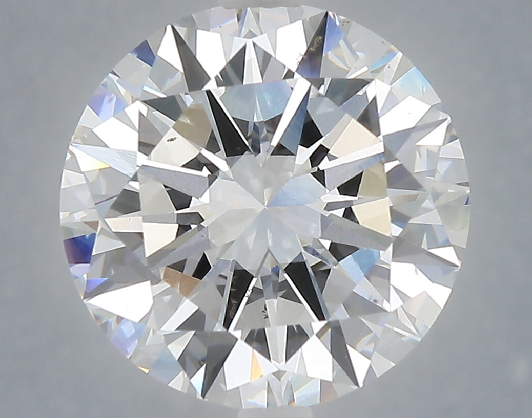 6.01 carat round lab grown diamond E color VS1 clarity