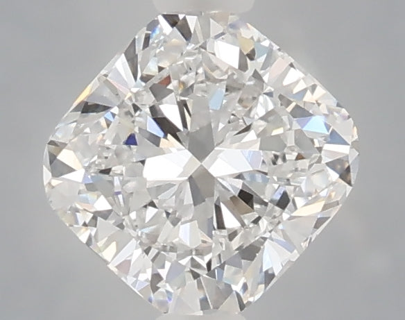 1.06 carat cushion lab grown diamond D color VS1 clarity
