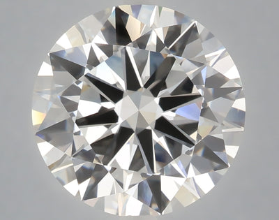 6.01 carat round lab grown diamond F color VVS2 clarity