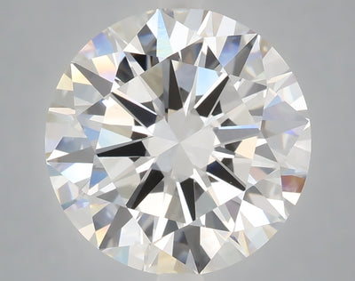 6.01 carat round lab grown diamond E color VS1 clarity