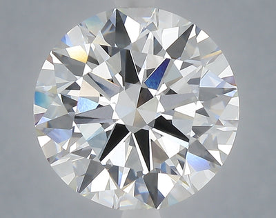 6.00 carat round lab grown diamond E color VVS2 clarity
