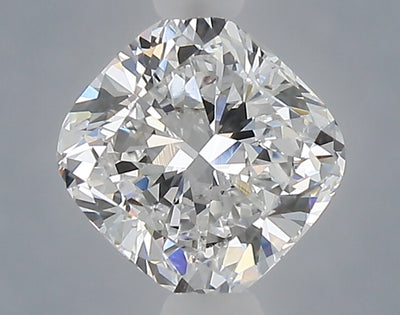 1.05 carat cushion lab grown diamond D color VVS2 clarity