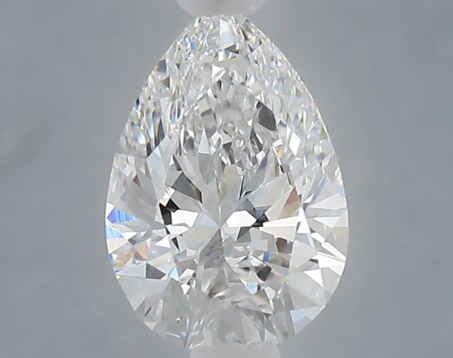 1.04 carat pear lab grown diamond E color VVS1 clarity