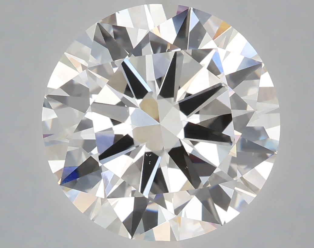 6.00 carat round lab grown diamond F color VS1 clarity