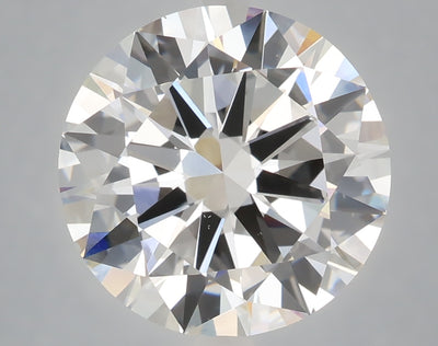 6.00 carat round lab grown diamond F color VS1 clarity