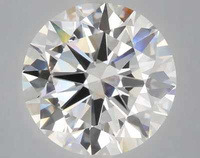 6.03 carat round lab grown diamond E color VS1 clarity