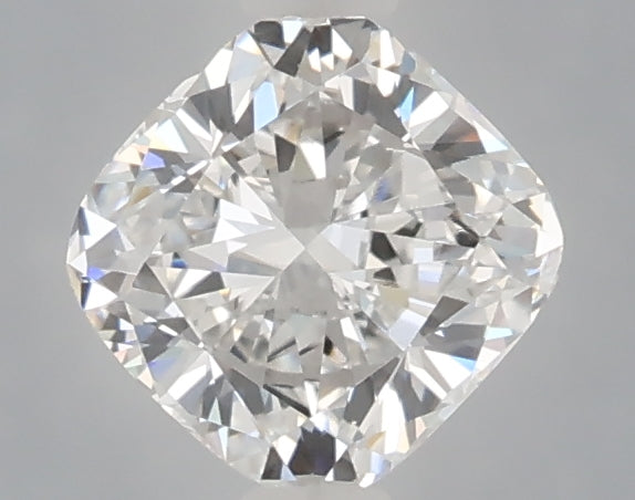 1.06 carat cushion lab grown diamond E color VS1 clarity