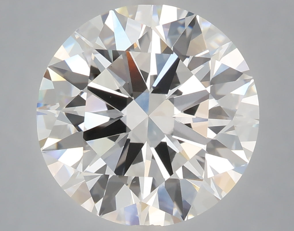 6.00 carat round lab grown diamond F color VS1 clarity