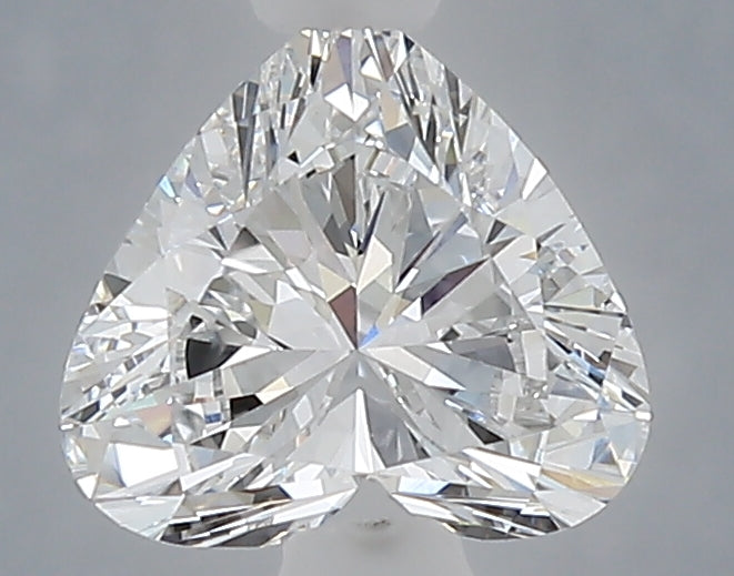 1.03 carat heart lab grown diamond D color VVS2 clarity