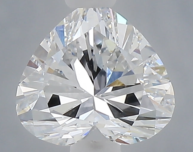 1.01 carat heart lab grown diamond D color VVS2 clarity