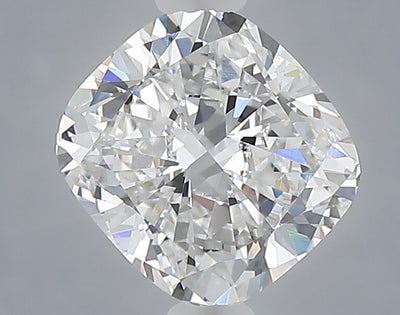 1.56 carat cushion lab grown diamond D color VVS2 clarity