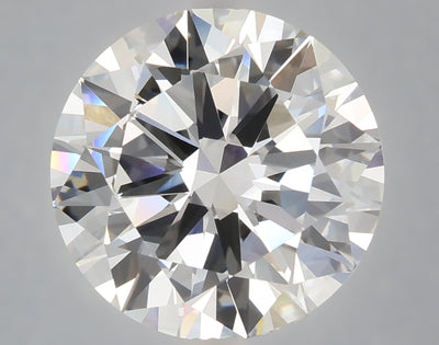 6.01 carat round lab grown diamond E color VVS2 clarity