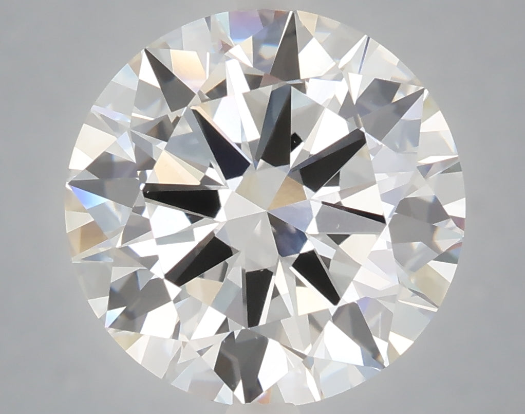 6.01 carat round lab grown diamond E color VS1 clarity