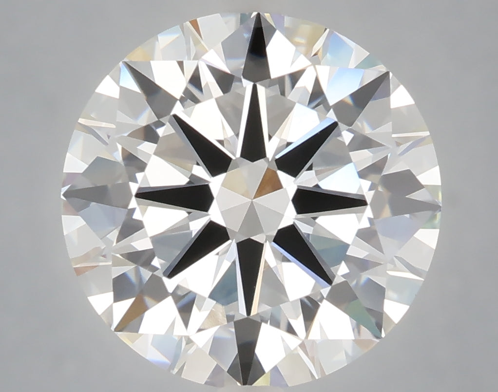6.01 carat round lab grown diamond E color VS1 clarity