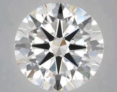 6.01 carat round lab grown diamond E color VS1 clarity