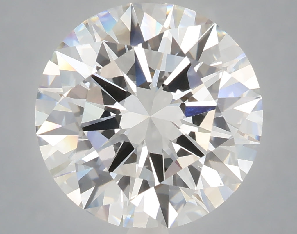 6.01 carat round lab grown diamond F color VS1 clarity